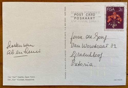 POSTCARD BOOKLET POST CARD SOUTH AFRICA CAPE PROVINCE CAPE TOWN GROOTE SCHUUR HOSPITAL MEDICINE.