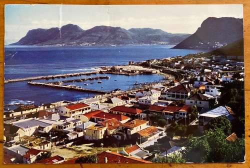 POSTCARDS x 6 SOUTH AFRICA CAPE TOWN CAMPS BAY PENINSULA CAPE POINT KALK BAY HARBOUR CRUISE SHIPS.