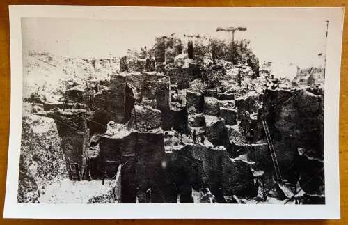 POSTCARDS x 4 PHOTOGRAPHS BLACK + WHITE KIMBERLEY MINE MUSEUM E7,9,12,201874/5 CLAIMS STEAM WASHING