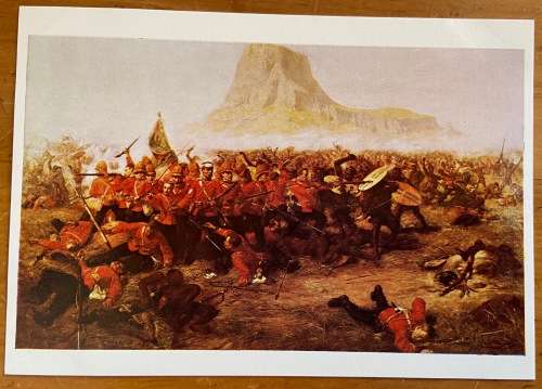 POSTCARDS x 3 NATIONAL ARMY REGIMENTAL MUSEUM LONDON BATTLE RORKES DRIFT ISANDHLWANA HORSE ARTILLERY