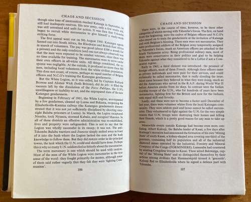 KATANGA REPORT=SMITH HEMPSTONE=1962=1st ED.=ELISABETHVILLE=CONGO=CHICAGO DAILY NEWS CORRESPONDENT.