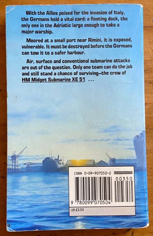 DIVE IN THE SUN DOUGLAS REEMAN ARROW BOOKS 1989 SUBMARINE ITALY GERMANY ALLIES WW2 WORLD WAR II.