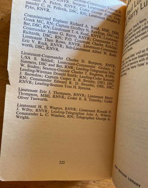 WAR AT SEA PAUL LUND HARRY LUDLAM 2 NOVELS OUT SWEEPS THE FATE OF THE LADY EMMA 1978 NEL BOOKS WAR.