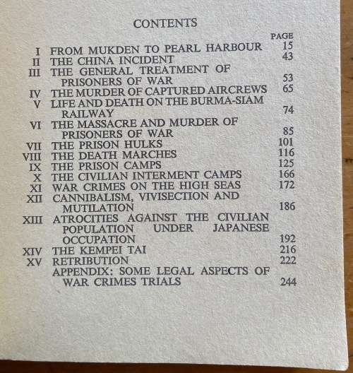 THE KNIGHTS OF BUSHIDO LORD RUSSELL OF LIVERPOOL SHORT HISTORY OF JAPANESE WAR CRIMES ILLUTRATED WW2