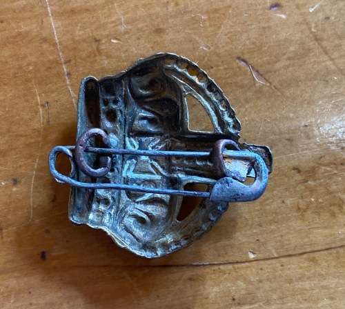 Warrant Officer Brass Crown Badge British Army Brass Crown Rank Badge UNITED KINGDOM GREAT BRITAIN.
