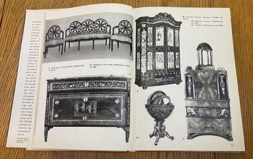 DAS GROSSE BILDERLEXIKON DER ANTIQUITATEN THE COARSE PICTURES OF ANTIQUITIES GERMAN 1968 495 pages.