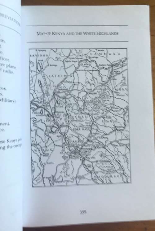 KENYA COWBOY PETER HEWITT 2001 COVOS DAY A POLICE OFFICERS ACCOUNT of the MAU MAU EMERGENCY RISING.