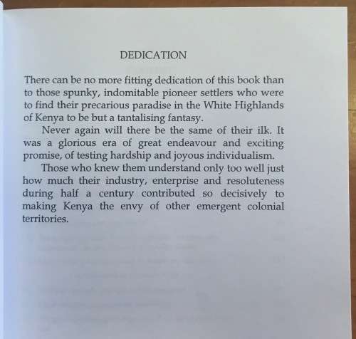 KENYA COWBOY PETER HEWITT 2001 COVOS DAY A POLICE OFFICERS ACCOUNT of the MAU MAU EMERGENCY RISING.