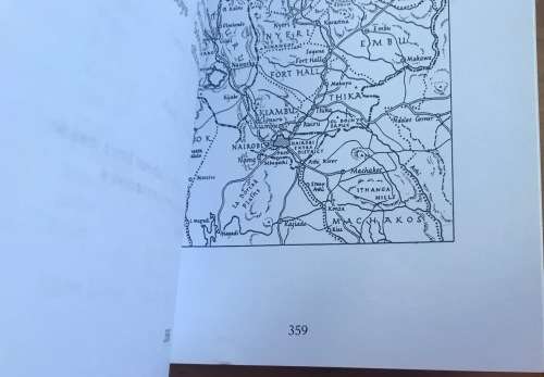 KENYA COWBOY PETER HEWITT 2001 COVOS DAY A POLICE OFFICERS ACCOUNT of the MAU MAU EMERGENCY RISING.