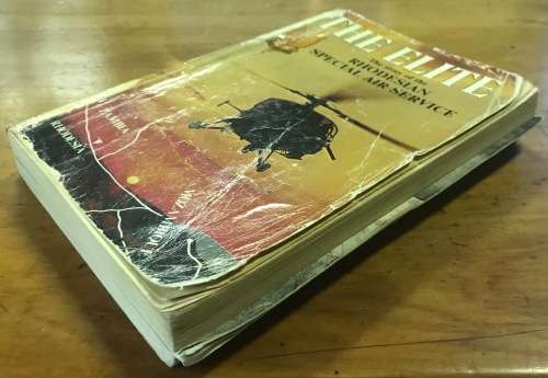 THE ELITE=RHODESIAN SPECIAL AIR SERVICE=BARBARA COLE=SOFTCOVER EDITION=1985=SOUTH AFRICA=BUSH WAR.