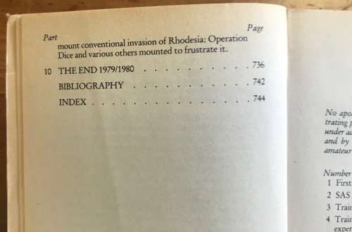 SELOUS SCOUTS=TOP SECRET WAR=Lt. Col. RON REID DALY=PETER STIFF=GALAGO=1983=RHODESIA=Read notes....