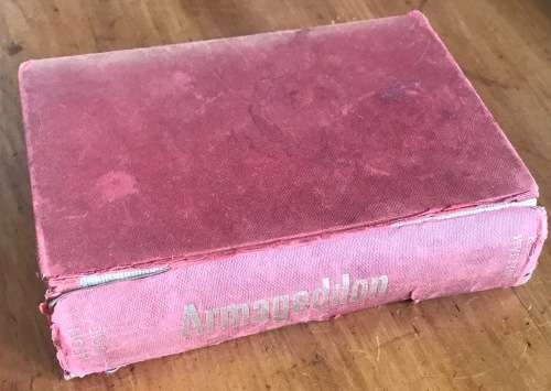 ARMAGEDDON LEON URIS 1964 WORLD WAR TWO WWII WW2 KIMBER BOOKS Please read notes.....
