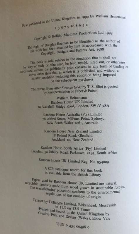 DUST ON THE SEA DOUGLAS FREEMAN THE ROYAL MARINE COMMANDO BLACKWOOD FAMILY SAGA 1999 NAVY FICTION.