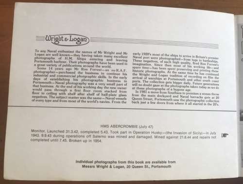 THE ROYAL NAVY IN FOCUS 1940-49 PHOTOGRAPHIC RECORD BLACK + WHITE WRIGHT & LOGAN 1984 MARITIME BOOKS