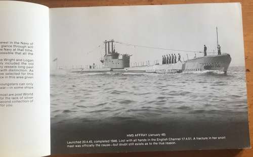 THE ROYAL NAVY IN FOCUS 1940-49 PHOTOGRAPHIC RECORD BLACK + WHITE WRIGHT & LOGAN 1984 MARITIME BOOKS