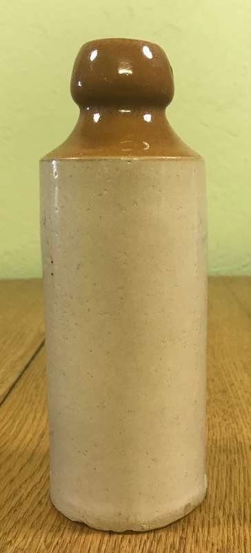 GINGER BEER STONEWARE BOTTLE H. KENWAY LTD FERMENTED GINGER BEER 100 MOOR STREET BIRMINGHAM ENGLAND