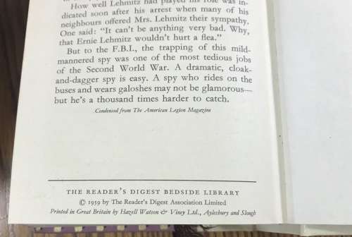 THE READER`S DIGEST BEDSIDE LIBRARY 2 MINIATURE BOOKS ADVENTURE NATURE SLIPCASE PART SET.