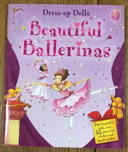 Dress-Up Dolls Beautiful Ballerinas Amber Honeysuckle Cut-Outs Igloo 2010
