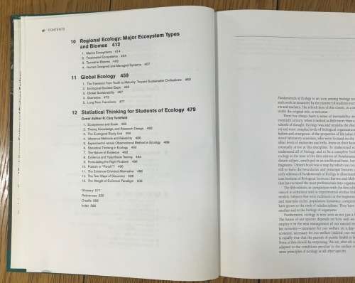 FUNDAMENTALS OF ECOLOGY EUGENE ODUM GARY BARRETT 2005 THOMSON BROOKS/COLE ECOLOGICAL SCIENCE CLASSIC