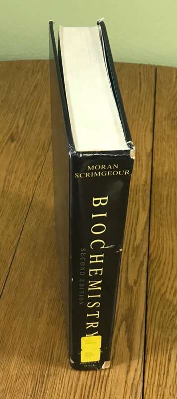 BIOCHEMISTRY 2nd EDITION MORAN SCRIMGEOUR HORTON OCHS RAWN 1994 SCIENCE NEIL PATTERSON PUBLISHERS.