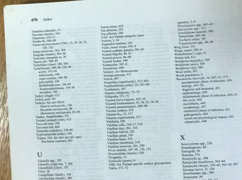 FOUNDATIONS OF PARASITOLOGY 6th EDITION GERALD SCHMIDT LARRY ROBERTS JOHN JANOVY McGRAW-HILL 2000.
