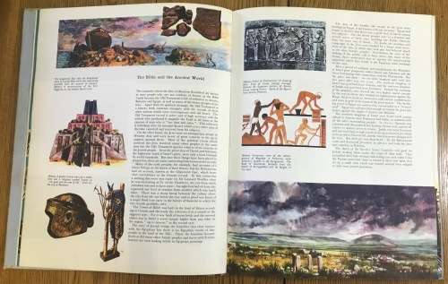 THE STORY OF MAN FROM ICE AGE TO SPACE AGE PICTORIAL HISTORY C.R. WRIGHT ASSOCIATED NEWSPAPERS UK.