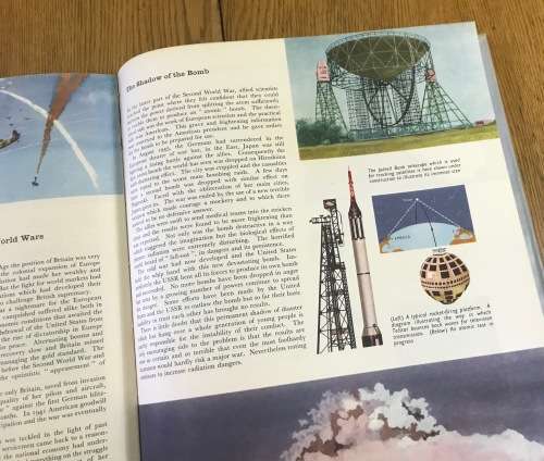 THE STORY OF MAN FROM ICE AGE TO SPACE AGE PICTORIAL HISTORY C.R. WRIGHT ASSOCIATED NEWSPAPERS UK.