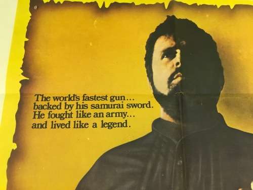 THE MASTER GUNFIGHTER TOM LAUGHLIN 1977 MOVIE POSTER SOUTH AFRICA ORIGINAL STER-KINEKOR GOYOKIN.