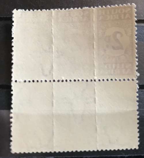 UNION of SOUTH AFRICA POSTAGE DUE STAMPS 1943-44 NEW DESIGN SACC 29-32 + 31A MNH 5 x UNITS of 3.