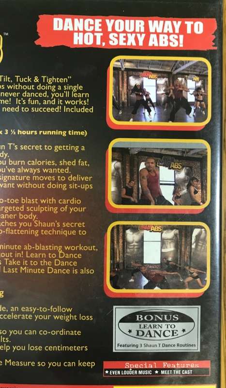 SHAUN T`s HIP HOP ABS TONE and SCULPT YOUR BODY DVD + BOOKLET DANCE YOUR WAY TO HOT ABS!!