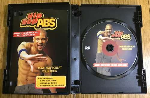 SHAUN T`s HIP HOP ABS TONE and SCULPT YOUR BODY DVD + BOOKLET DANCE YOUR WAY TO HOT ABS!!