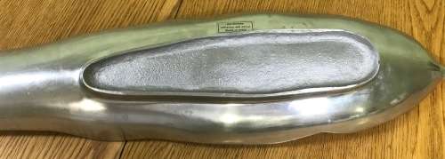 Aluminium Decorative Leaf Serving Platter (Silver colour) for Home SNACKS HANDMADE INDIA ALUMINIUM?