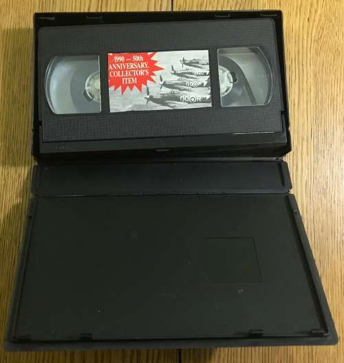 BATTLE of BRITAIN VHS Movie CASSETTE WW2 WORLD WAR TWO MOTION PICTURE 1990 50th Anniversary