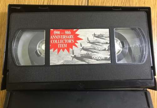 BATTLE of BRITAIN VHS Movie CASSETTE WW2 WORLD WAR TWO MOTION PICTURE 1990 50th Anniversary