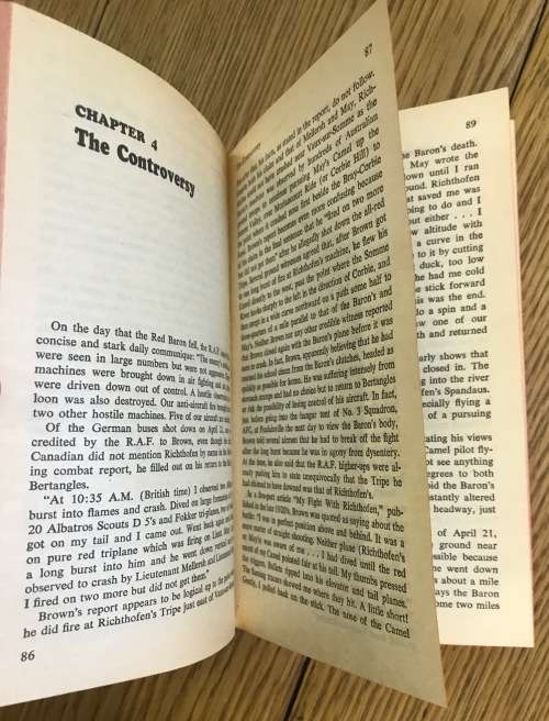 WHO KILLED THE RED BARON? WW1 CARISELLA and JAMES RYAN PAPERBACK 1979 AVON BOOKS