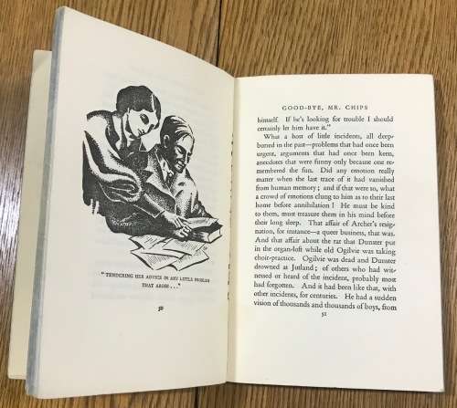 GOOD-BYE MR. CHIPS JAMES HILTON PAPERBACK 1951 HODDER and STOUGHTON ENGLAND
