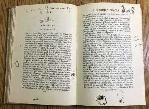 HELLAS THE FORERUNNER H.W. HOUSEHOLD VOLUME 1 ATHENS IN HER GLORY 1927 REPRINT DENT and SONS