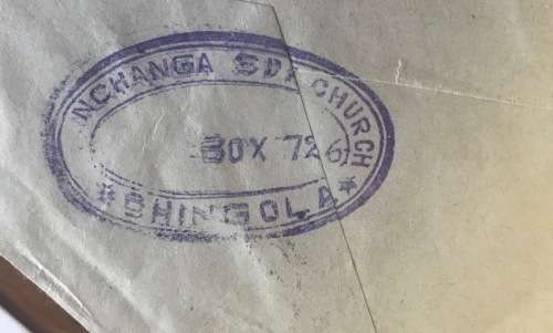 ZAMBIA COVERS x 2 1975 CHINGOLA NCHANGA SDA CHURCH 1983 WILDLIFE STRIPED POLECAT FDC ZORILLA AIRMAIL