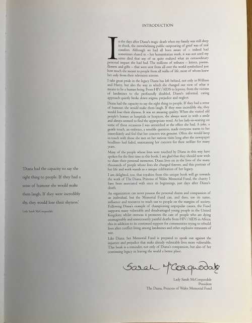 DIANA THE PORTRAIT Forward NELSON MANDELA Author ROSALIND COWARD 2004 1st Edition AMAZING LARGE BOOK