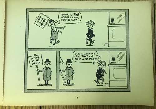 HAPPY DAYS with ANDY CAPP Drawings by SMYTHE A DAILY MIRROR BOOK 96 Page FLO 3 shillings