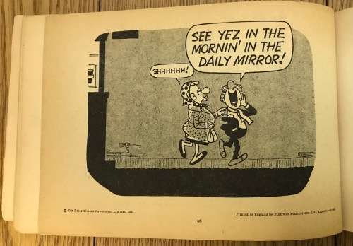 HAPPY DAYS with ANDY CAPP Drawings by SMYTHE A DAILY MIRROR BOOK 96 Page FLO 3 shillings