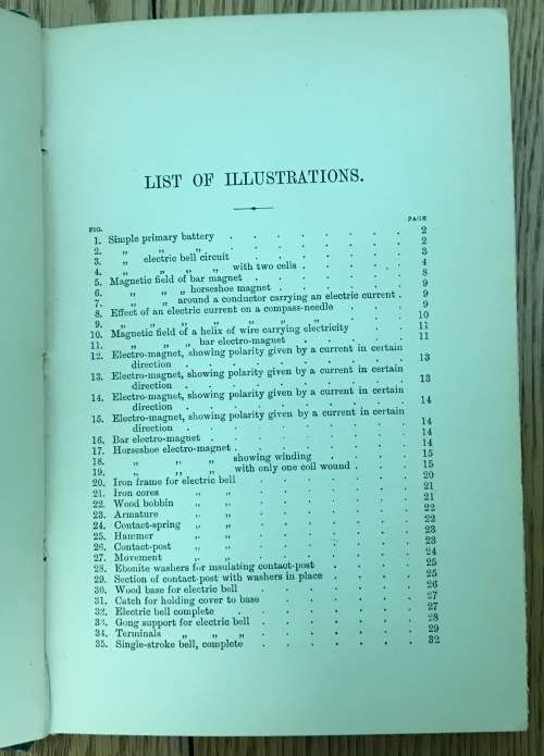 ELECTRIC BELL CONSTRUCTION F.C. ALLSOP 1900 TREATISE ON ELECTRIC BELLS INDICATORS Etc. 2nd Edition