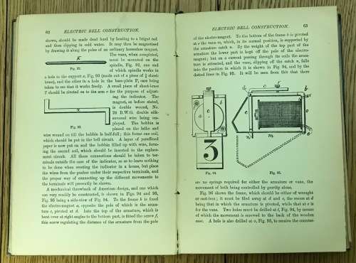ELECTRIC BELL CONSTRUCTION F.C. ALLSOP 1900 TREATISE ON ELECTRIC BELLS INDICATORS Etc. 2nd Edition
