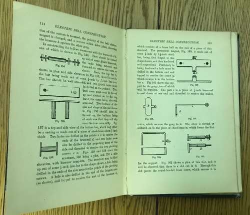 ELECTRIC BELL CONSTRUCTION F.C. ALLSOP 1900 TREATISE ON ELECTRIC BELLS INDICATORS Etc. 2nd Edition
