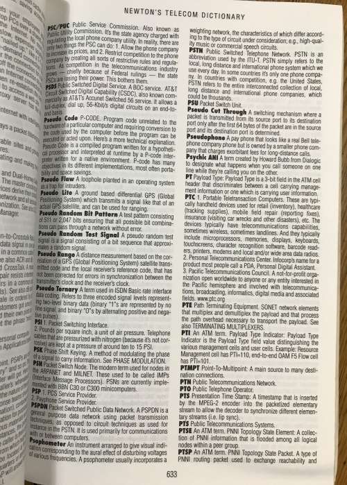 NEWTON`s TELECOM DICTIONARY Author HARRY NEWTON Updated 15th Expanded Edition 1999