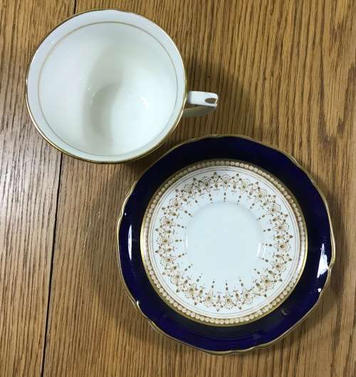 ROYAL WORCESTER ENGLAND 6 x DEMITASSE COFFEE Cups and Saucers REGENCY PATTERN EXPRESSO 1950 SCARCE!