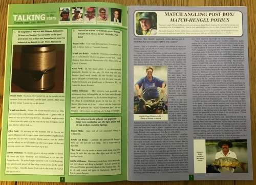 THE BANK ANGLER DIE OEWERHENGELAAR MAGAZINE FEB/MARCH 2006 CARP BAIT REELS LURES FRESHWATER FISHING
