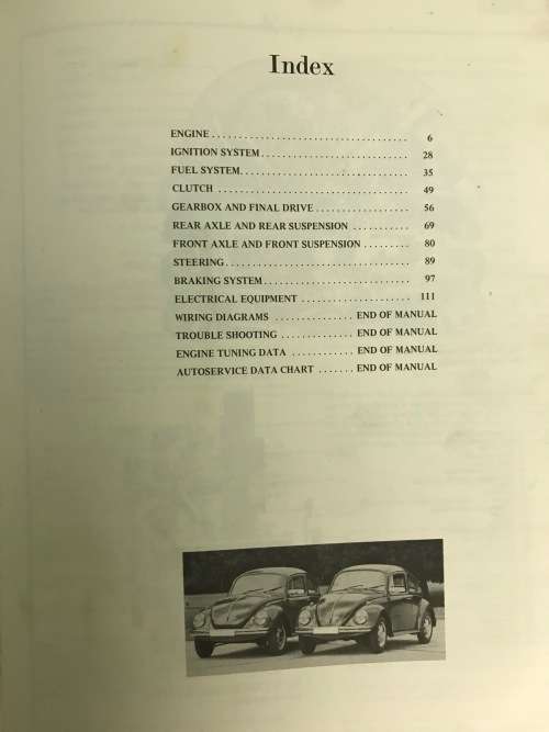 VW BEETLE WORKSHOP MANUAL 157 from 1968 INTEREUROPE 1200,1300,1500,1302,1600US Special,Karmann-Ghia