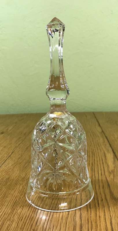 CRYSTAL TABLE BELL - Please read description.........