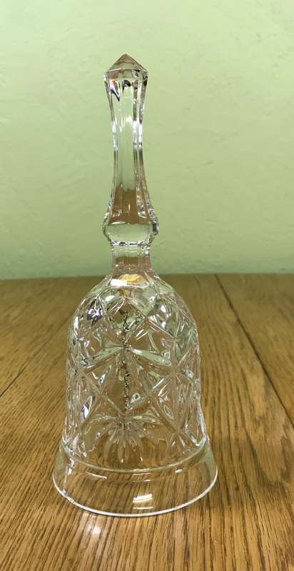 CRYSTAL TABLE BELL - Please read description.........